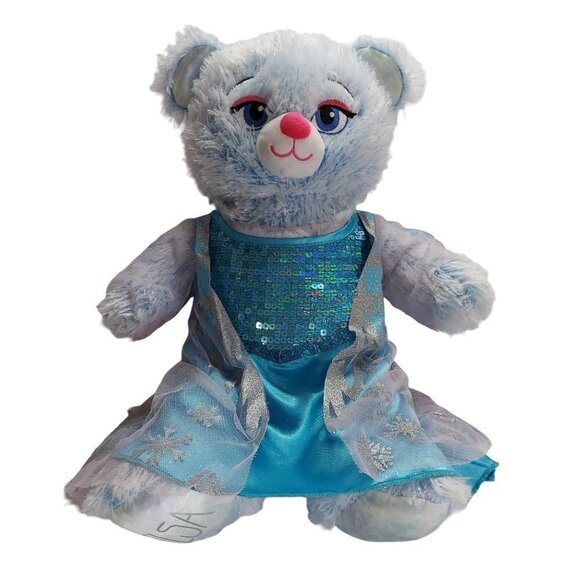 Build-A-Bear Elsa from Disney's Frozen 16-inch Teddy Bear - Picture 1 of 8